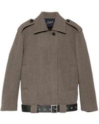 The Seafarer - Michi Belted Jacket - Lyst