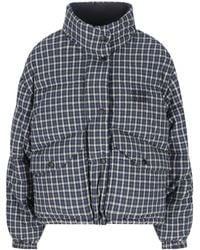 Miu Miu - Long-Sleeved Cotton-Padded Jacket - Lyst