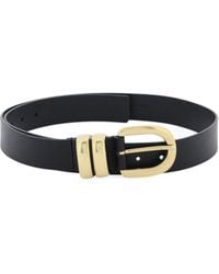 By Malene Birger - Zoira Leather Belt - Lyst