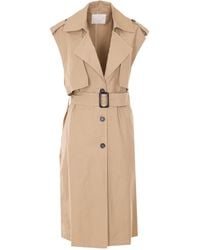 Twinset - Belted Trench-Style Dress - Lyst