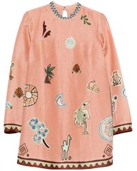 ALÉMAIS - Round Neck Dress - Lyst