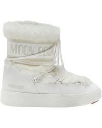 Moon Boot - Ltrack Low Faux-Fur Boots - Lyst