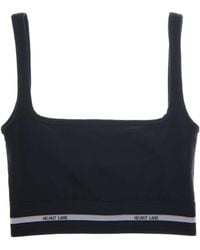 Helmut Lang - Logo Band Cropped Top - Lyst