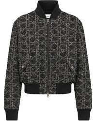 Dior - Macrocannage Bomber Jacket - Lyst
