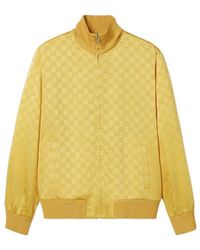 Gucci - Monogrammed Zip-Up Jacket - Lyst