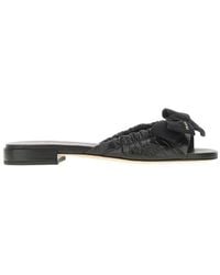 Prada - Bow Sandals - Lyst