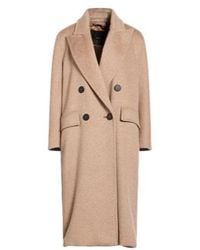 Max Mara - Minimalist Doublebreasted Coat - Lyst