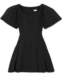 Jonathan Simkhai - Hattie Faille Mini Dress - Lyst
