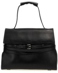 Moschino - Logo Embossed Shoulder Bag - Lyst