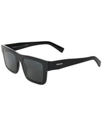 Prada - Acetate Thickframe Square Sunglasses - Lyst