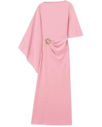 JOSEPH - Joya Ring-Detail Maxi Dress - Lyst