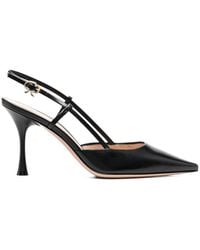Gianvito Rossi - Open-Heeled High Heels - Lyst