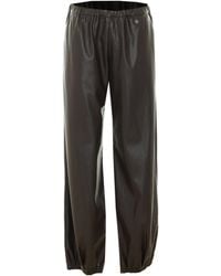 Aniye By - Elasticated Faux Leather Pants - Lyst