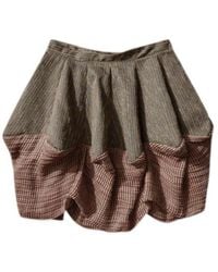 Kiko Kostadinov Celritatem Padded Midi Skirt in Blue | Lyst