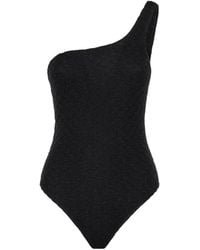 Missoni - One-Shoulder Sleeveless Swimsuit - Lyst