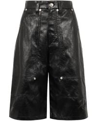 Isabel Marant - Isabel Marant Étoile Straight Leg Shorts - Lyst