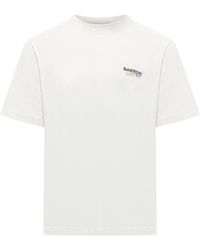 Barrow - Printed Crewneck T-Shirt - Lyst