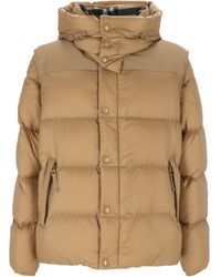 Burberry - Detachable-Sleeves Padded Jacket - Lyst