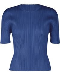 Pleats Please Issey Miyake - Short-Sleeved T-Shirt - Lyst