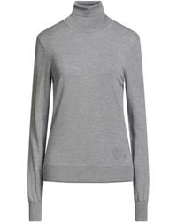 Saint Laurent - Lightweight Wool Turtleneck Knit Sweater - Lyst