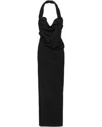 Magda Butrym - Halter Corset Draped Dress - Lyst