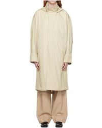 WOOYOUNGMI - Logo Hooded Coat - Lyst