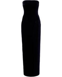 Emilia Wickstead - Laelia Cotton Velvet Gown - Lyst
