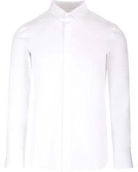 Valentino - Buttoned Curved Hem Shirt - Lyst