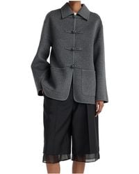 Rohe - Double-Faced Wool Pankou Closure Jacket - Lyst