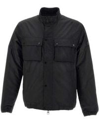 Barbour - Buttoned Long-Sleeved Jacket - Lyst