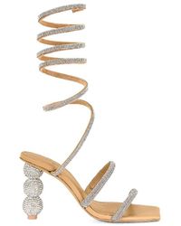 Cult Gaia - Lislie Spiral-Design 102Mm Sandals - Lyst