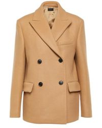 Nili Lotan - Double-Breasted Coat - Lyst