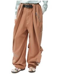 Loewe - Balloon Cargo Trousers - Lyst