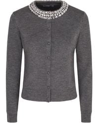 Veronica Beard - Daro Embellished Cardigan - Lyst