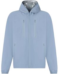 Save The Duck - Hooded Zip-Up Coat - Lyst