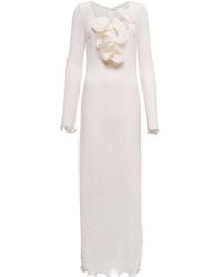 Magda Butrym - Long Sleeve Dress - Lyst