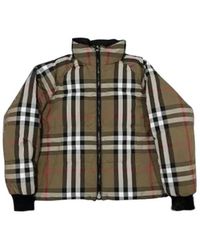 Burberry - Reversible Nylon Puffer Jacket - Lyst
