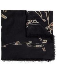 AllSaints - Versatile Printed Scarf - Lyst