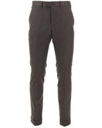Pt Pantaloni - Straight-Leg Casual Trousers - Lyst