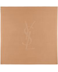Saint Laurent - Cassandre Square Scarf - Lyst