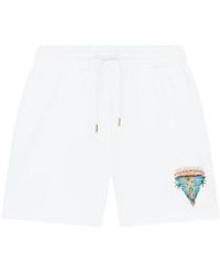 CASABLANCA - Innocence Triangle Sweatshorts - Lyst