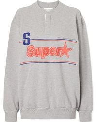 Stella McCartney - Drop-Shoulder Sweatshirt - Lyst
