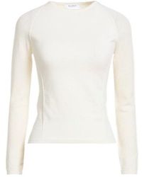 Max Mara - Simple Solid-Color Knitted Sweater - Lyst