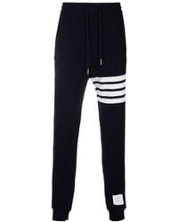 Thom Browne - Waffle-Knit Cashmere Track Pants - Lyst