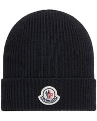 Moncler - Wool Beanie - Lyst