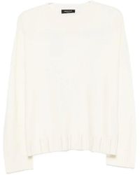 Fabiana Filippi - Ribbed-Trim Crew-Neck Sweater - Lyst