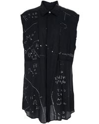 Rick Owens - Jumbo Sl Printed Shirt - Lyst