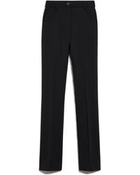 Sportmax - Slim-Fit Straight Leg Trousers - Lyst