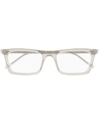 Saint Laurent - Betty Rectangle-Frame Glasses - Lyst