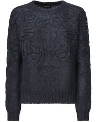 Dondup - Patterned Knitted Sweater - Lyst